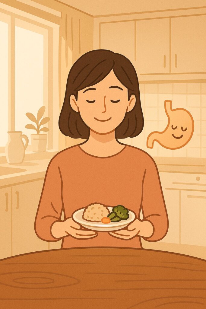 소화 효율과 소식