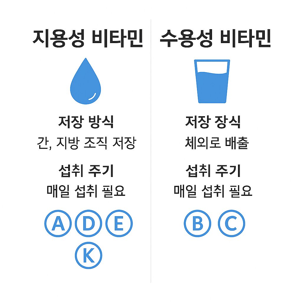 비타민 종류별 설명