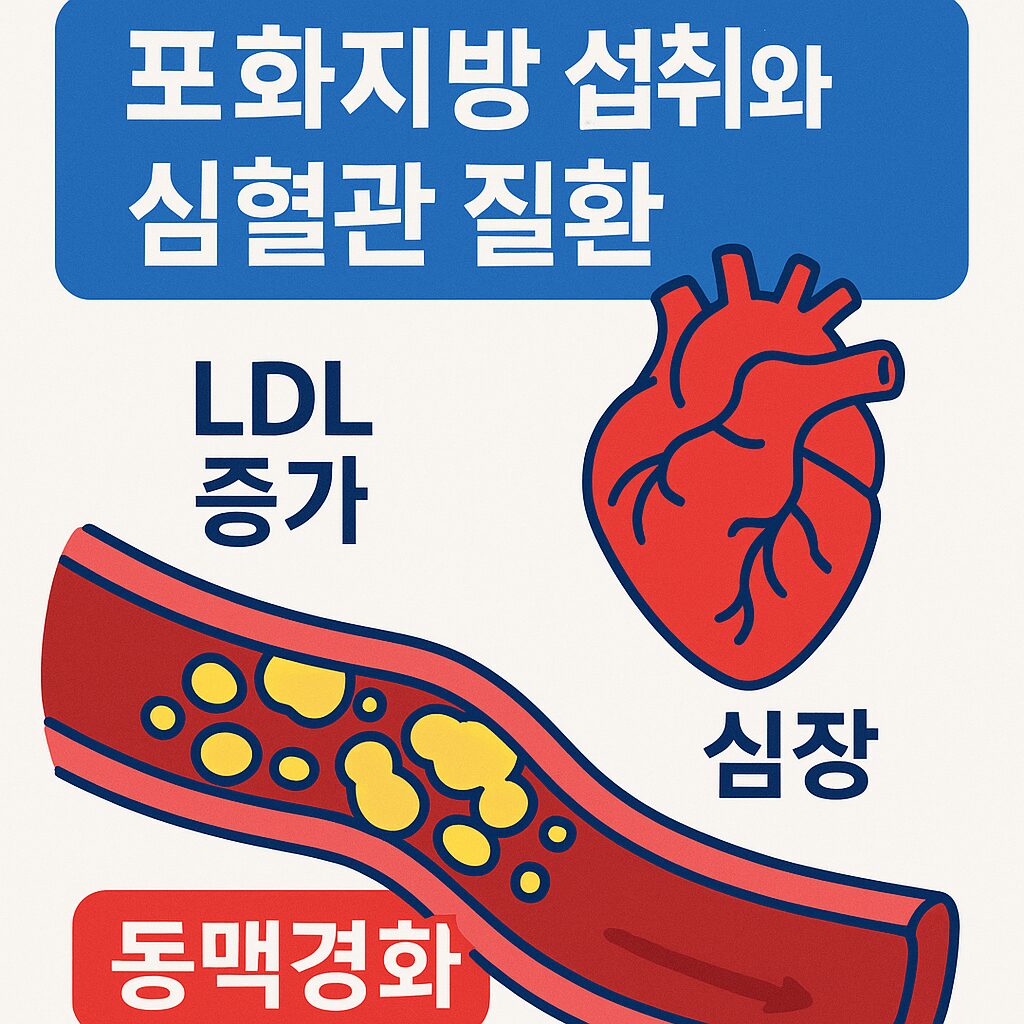 포화지방이 건강에 미치는 영향