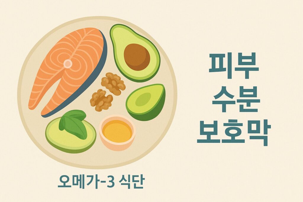 피부 보호막 형성에 도움이 되는 음식