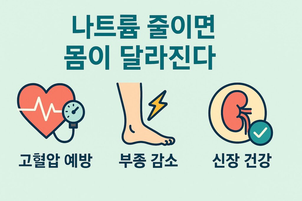 저염 식단이 필요한 이유 인포그래픽
