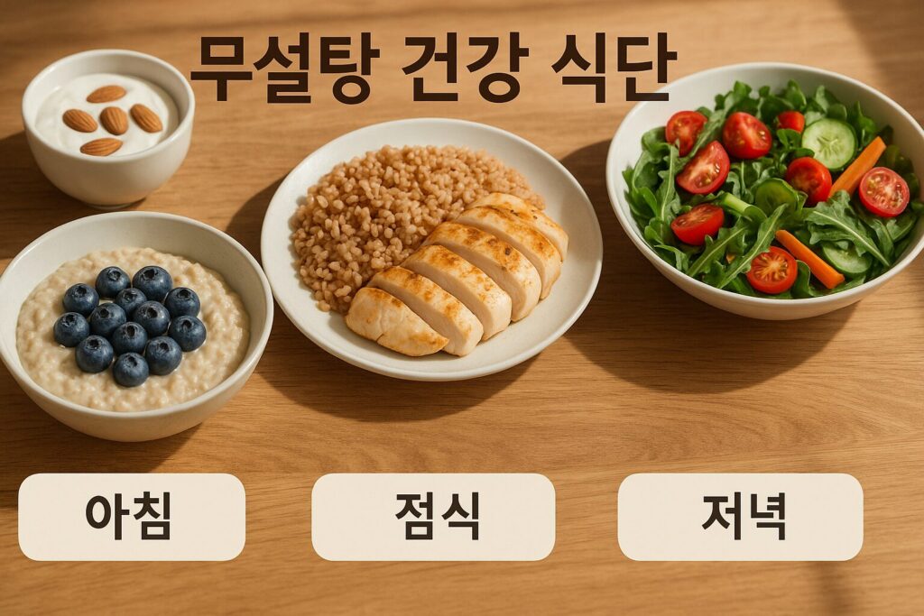 설탕 해독 식단