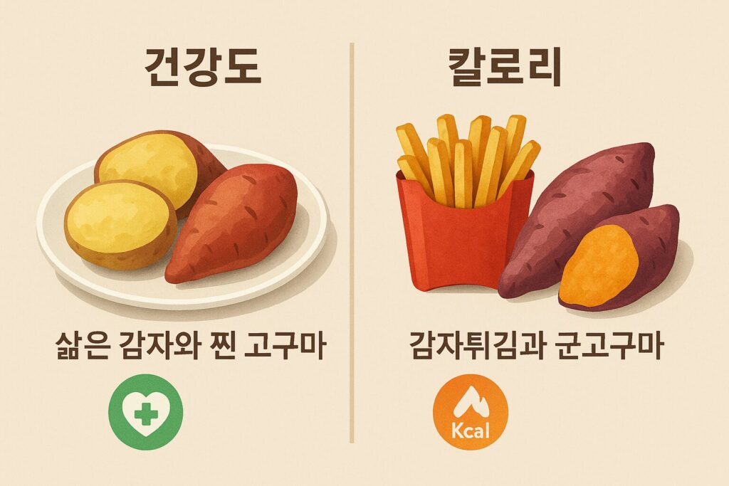 조리법 차이 이미지
