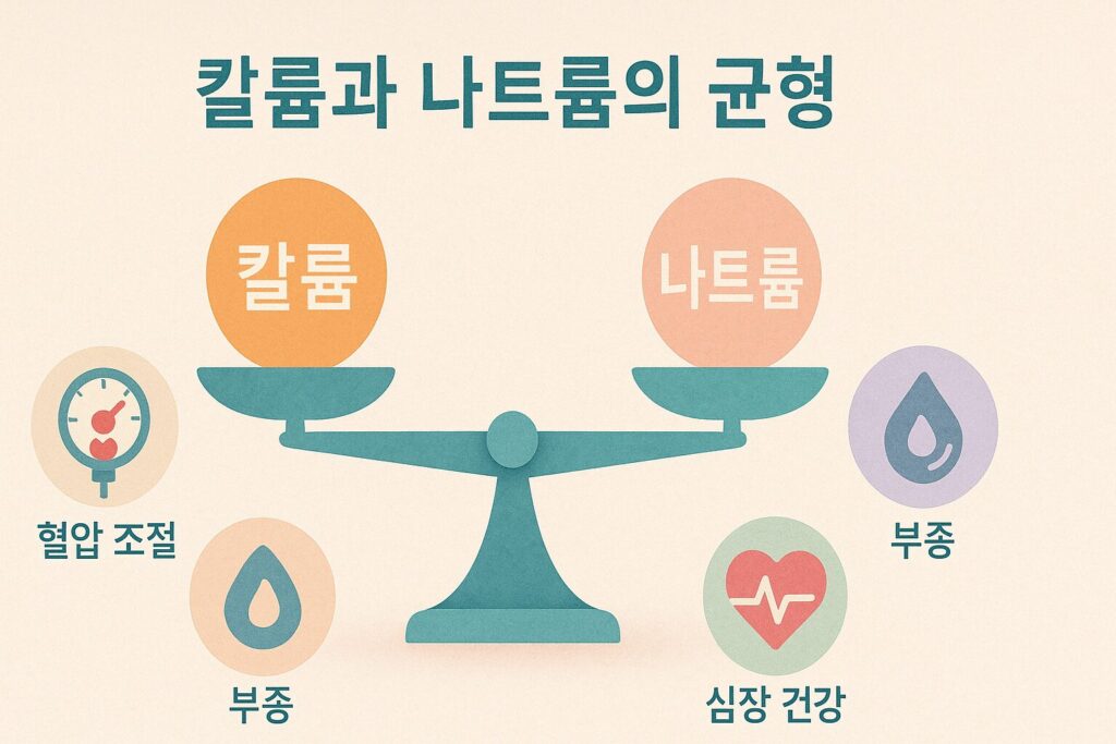 칼륨과 나트륨 균형 차트