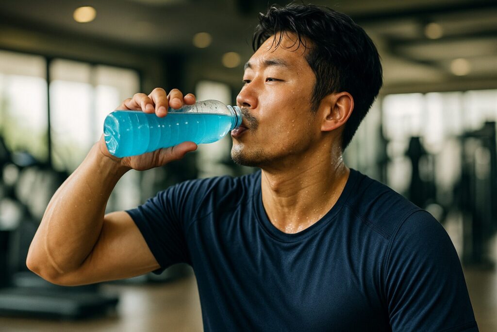 이온음료 컷